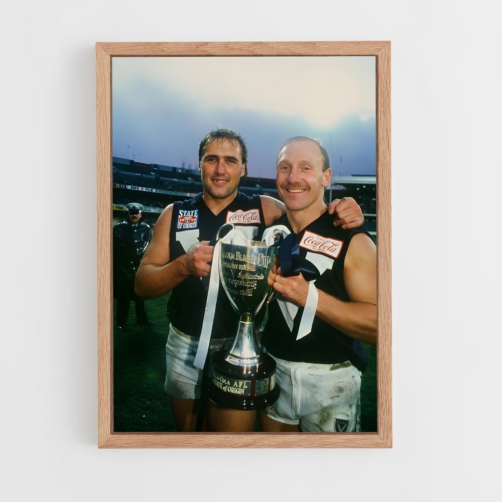 Poster La Victoire de Gary – affiche Football australien (vue 4)
